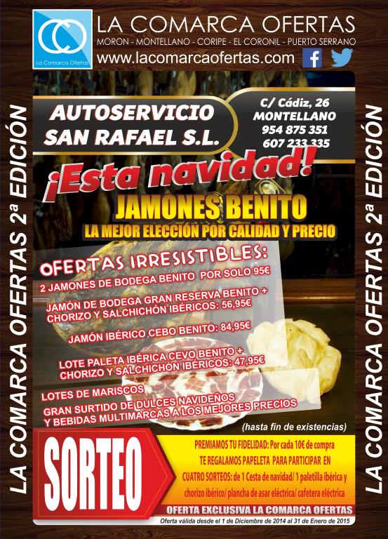 lacomarcaoferta's tweet photo. Autoservicio San Rafael  OFERTA: Sorteo Cesta de Navidad. http://t.co/4VK3Yu7v8X 316