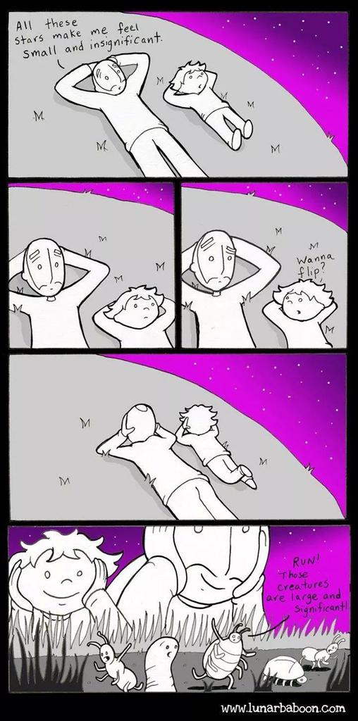 hektik313's tweet image. When you feel small and insignificant