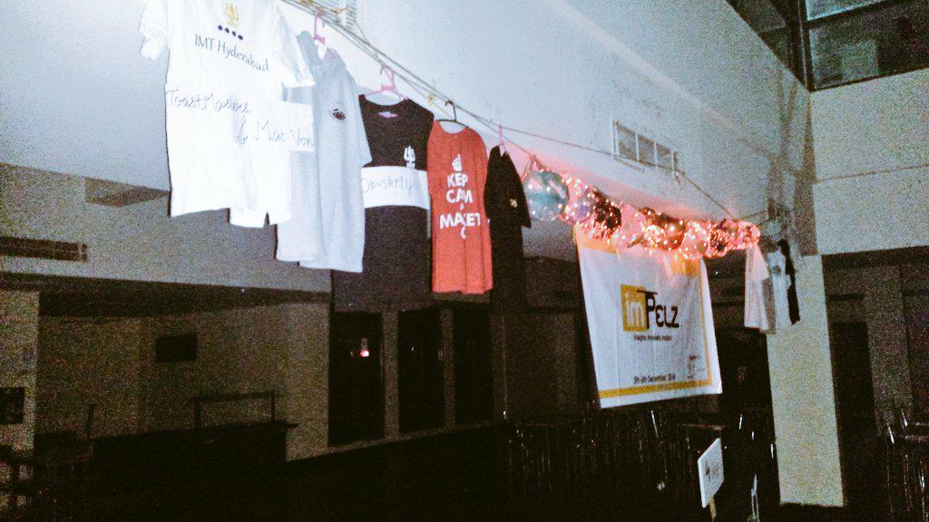 imthyd's tweet photo. Campus is abuzz.. Just 4 days to go to @imthimpelz our first Mgmt Fest #CampusFever http://t.co/SjPFzJ96JD #Impelz http://t.co/2wCLkIJeTq