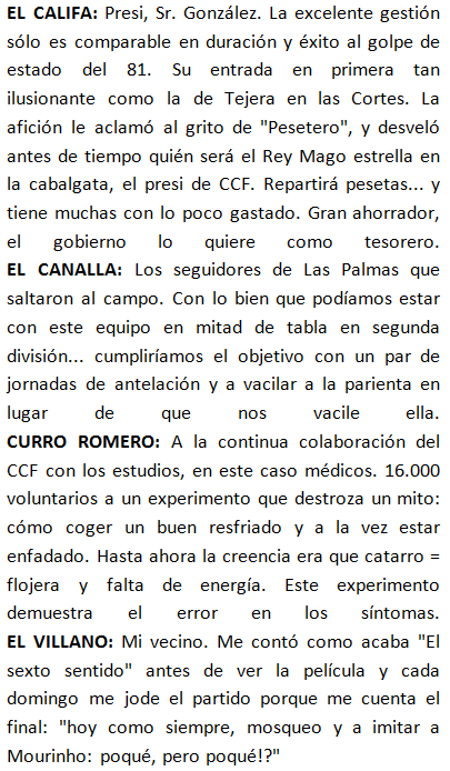 EmilioLeivaProf's tweet photo. Os dejo "Las Notas de Don Manué" de nuestro amigo Manuel Ángel (@mangelgalan) sobre el #CCFVillarreal.
¿Qué opinas? http://t.co/NEI0irqkMl