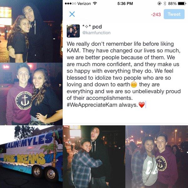 kamfunction's tweet photo. Day 30 :') #MonthOfKAM #WeAppreciateKAM @KalinAndMyles @KalinWhite @YourBoyMyles http://t.co/cFwVRBaB7z