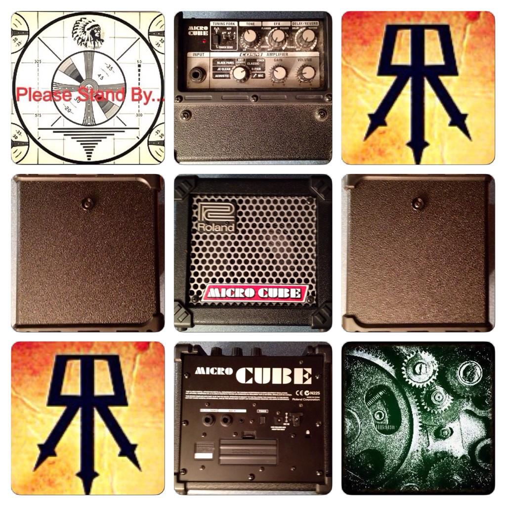 GWitchTripper's tweet image. Say hello to the next victim, @Roland_US #microcube for it's size it sounds amazing,just needs a facelift👹 #steampunk