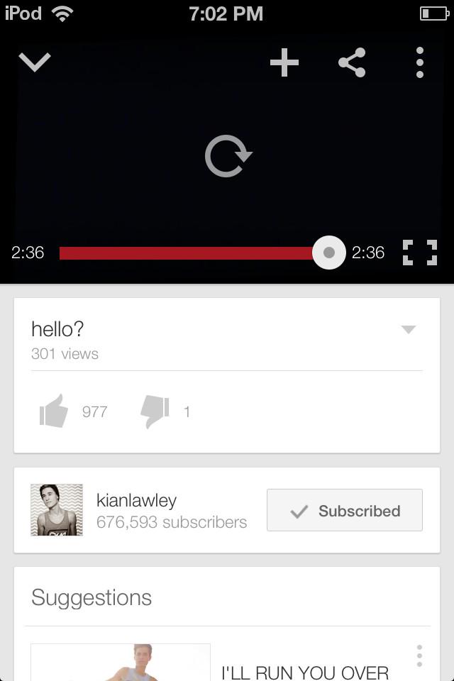 Just watched @KianLawley 's new video y'all should go check it out and give it a big👍👍 #DoIt #GoShowSomeLove ❤😍😘