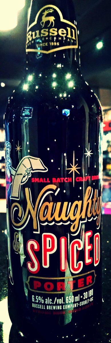 valueonliquor's tweet photo. Are you Feeling Naughty &amp; Spiced and maybe everything nice? @Russell_Beer #spicedporter #beerme #naughty #craftbeer http://t.co/8lnIPWkhdz