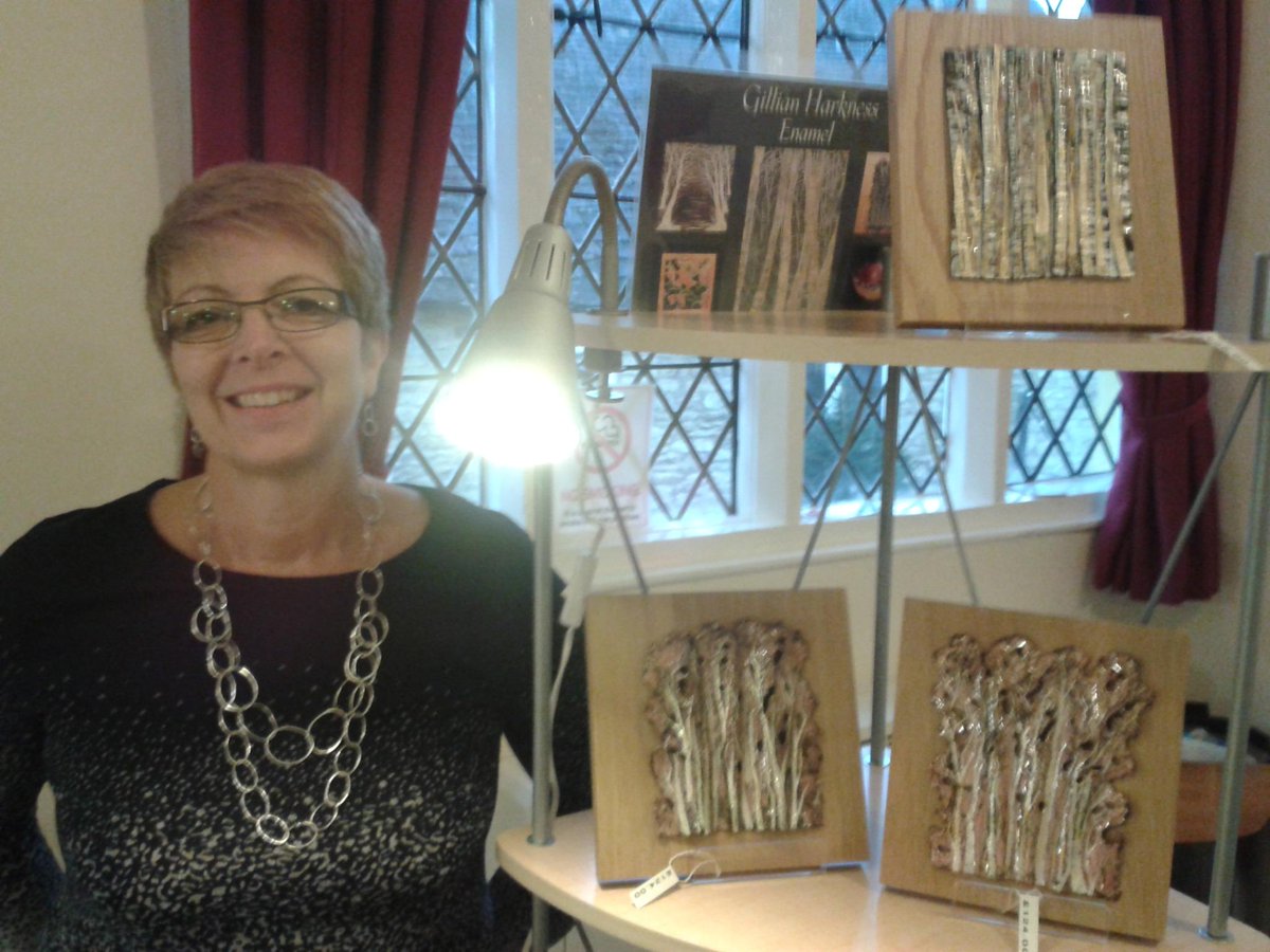 SilverGill2014's tweet photo. Great weekend selling my jewellery and enamels at Tetbury Market Hall and Emerson's Green Art Fair!! http://t.co/fEsmqQIbNq