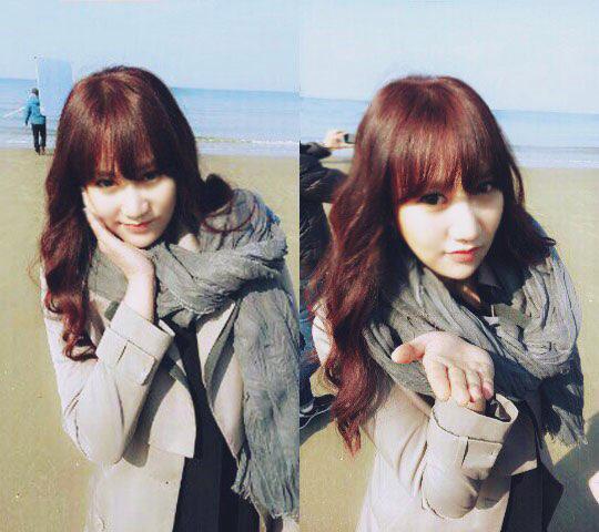 정말 오랜만에~~ 직접 뮤비 출연했어요! 추웠지만 겨울바다에서 촬영이라 뭔가 설렜었답니당 >ㅅ< 12월2일! 신곡 <나쁜 소문>이 드뎌 나옵니당~~~ ^^ 두근두근 콩닥콩닥♡ 좀만 기다려주세용^.^~~♡♡♡