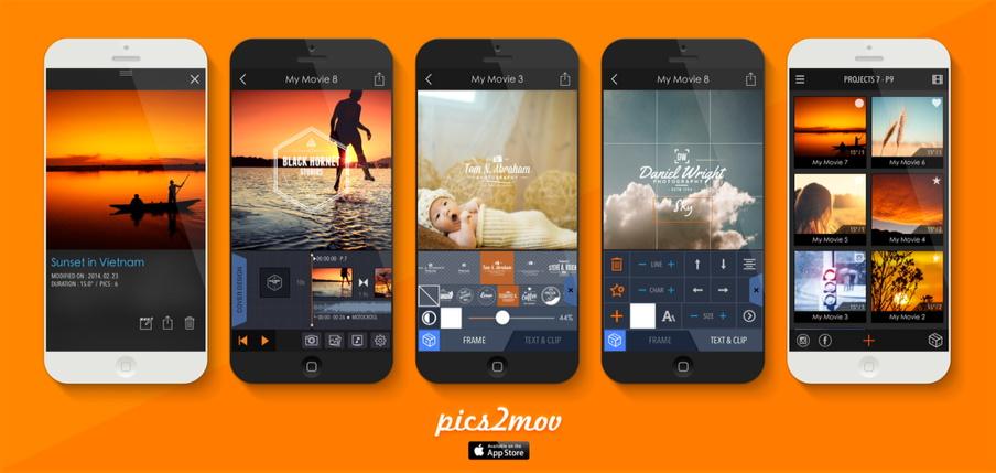 Amazing app Pics2Mov(ver 3.82)! get it from bit.ly/1eRGpYn