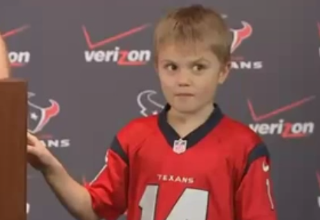 SBNation's tweet photo. Ryan Fitzpatrick’s son is adorable, probably better at math than you: http://t.co/EOA45lZqhw http://t.co/OE2nU1BKax