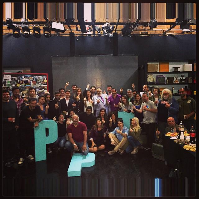 gudnaitlove's tweet photo. "@LanataPPT: Todo el equipo de #PPT2014 http://t.co/FYkb0YNxWz"///el mejor equipo de trabajo!!!! Los extraño!!! @lucasconc beso gigante Lu!
