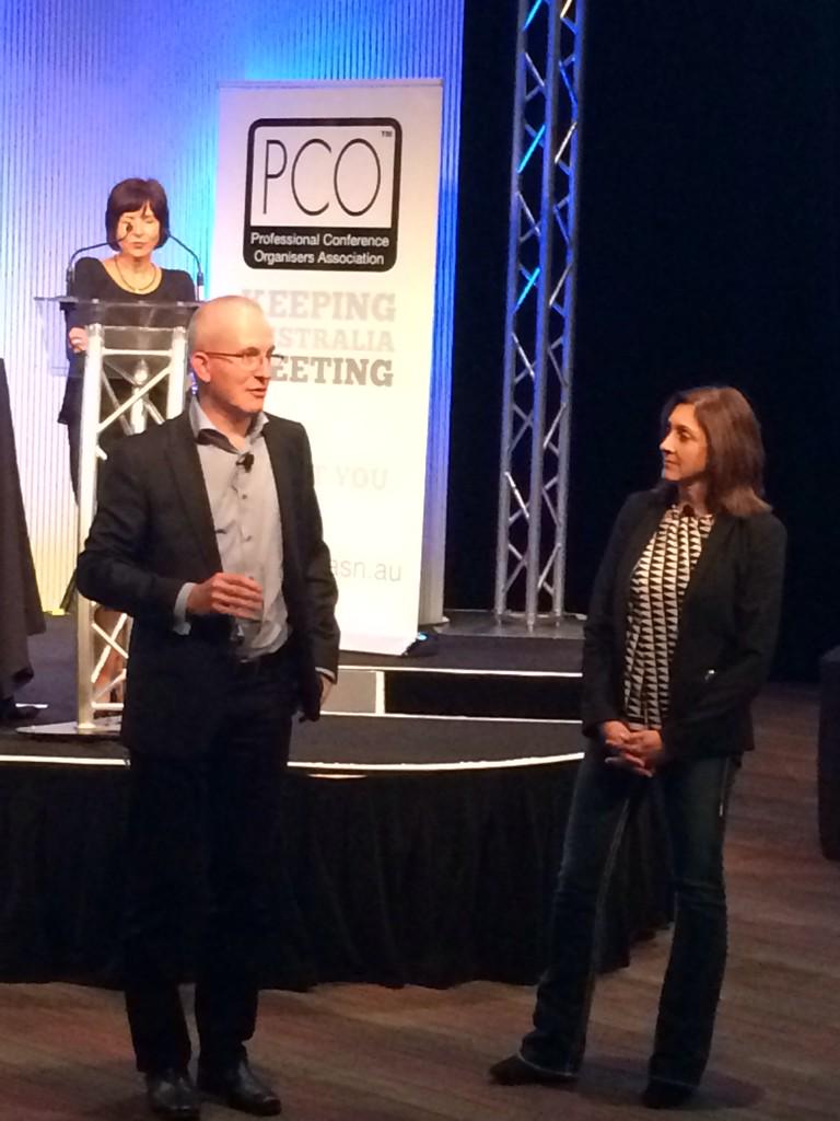 Elllsee's tweet image. Communication session on pitching and story telling with Andrew Klein and @lynneschinella at #pco14
