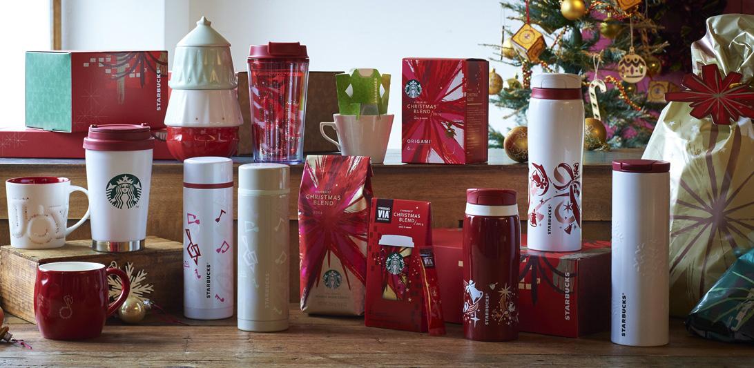 Starbucks_J's tweet photo. 12月に入りクリスマスが近づいてきましたね。今日から、新しいクリスマスデザインの商品がたくさん登場しています。クリスマスプレゼントや自分へのプレゼントにいかがですか。 http://t.co/aoiuvJCs4S http://t.co/WdDCudYYuG