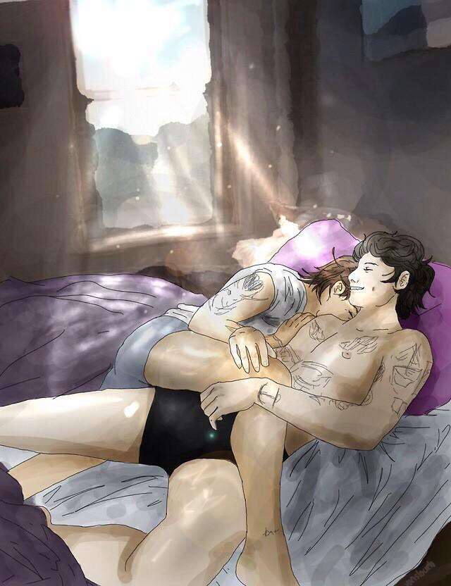 Harry is very protective and I just love it