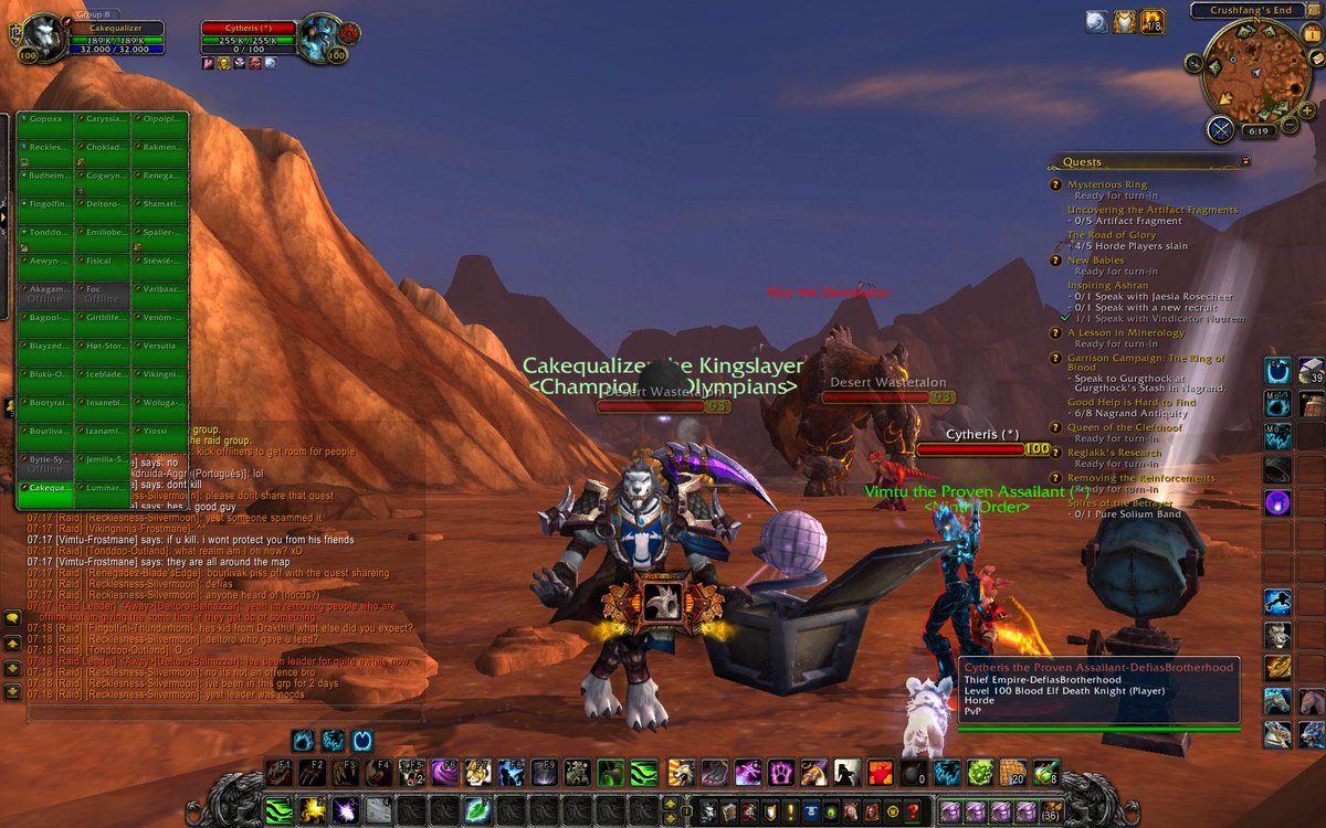 Shogun_Artist's tweet photo. Back to Camping #Poundfist in @DefiasBrotherhood 
here Horde and Allys just chillin' partyin' together... :) SPAWN!!! http://t.co/3Bf39JL9Sw