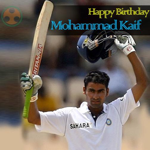 Wishing Mohammad Kaif a very Happy Birthday  