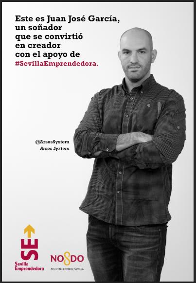 ArsosSystem's tweet photo. Gracias @Ayto_Sevilla @zoidoalcalde por ayudarnos a despegar.#SevillaEmprendedora http://t.co/4sjWFlk8AR