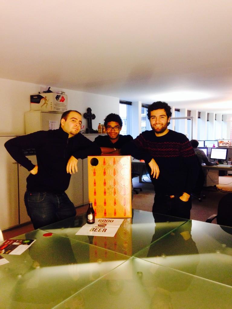 quisma_fr's tweet photo. 1er jour du calendrier de l'Avent ! #biere #quisma #quismaniacs #wpp #groupm #datastorming #Christmas #Noel http://t.co/Np5njGwvqr