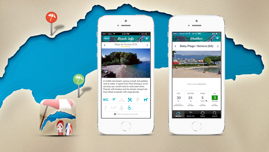 SwissTomato's tweet photo. For the Geneva beach lovers! #Geneva #app development #beach #swimming #swisstomato http://t.co/VApEP8JGfM