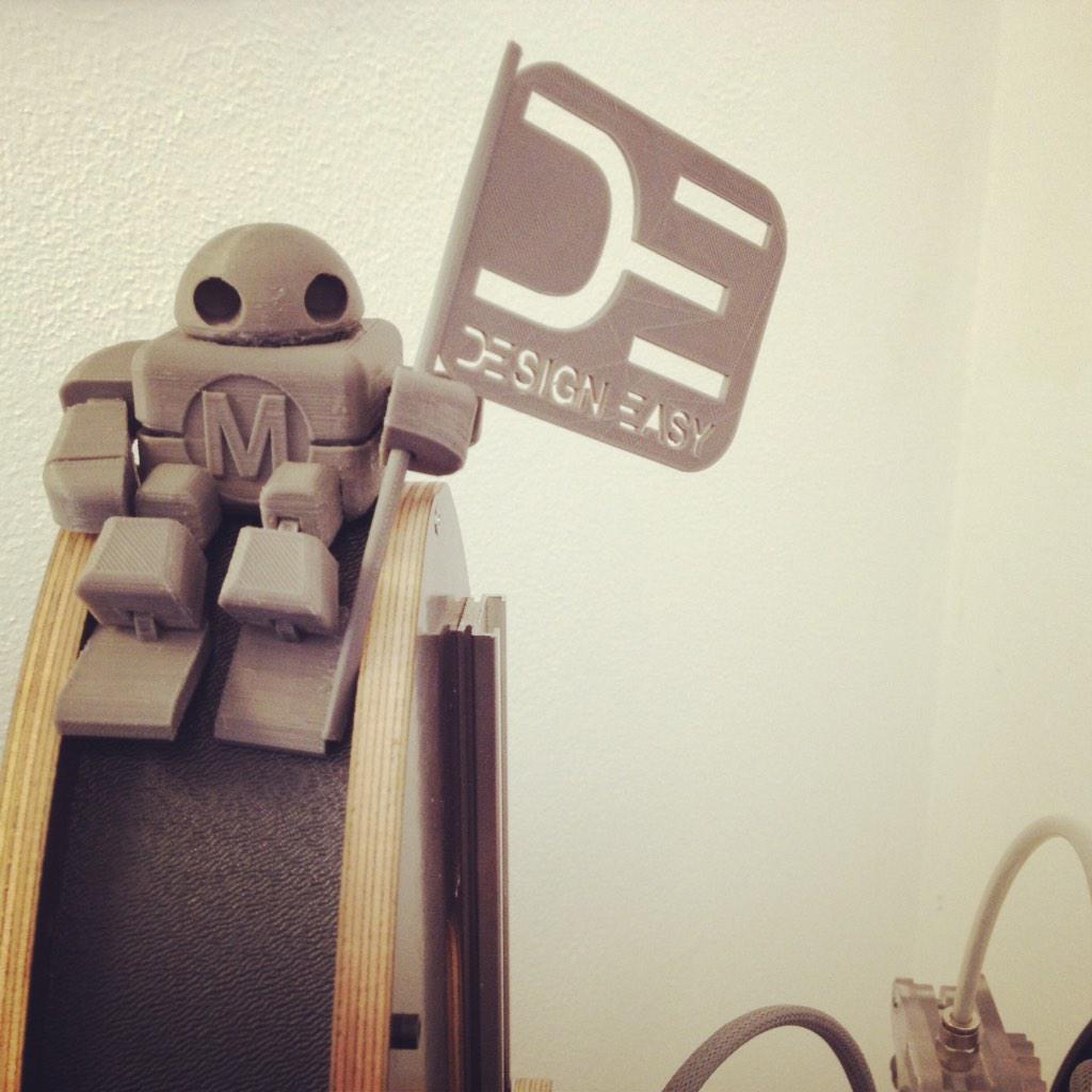 Designeasy1's tweet image. Funny print! ;-) #designeasy #3dprinting #Palermo #powerwasp #funnymoment