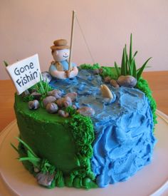 Fisherman cake!