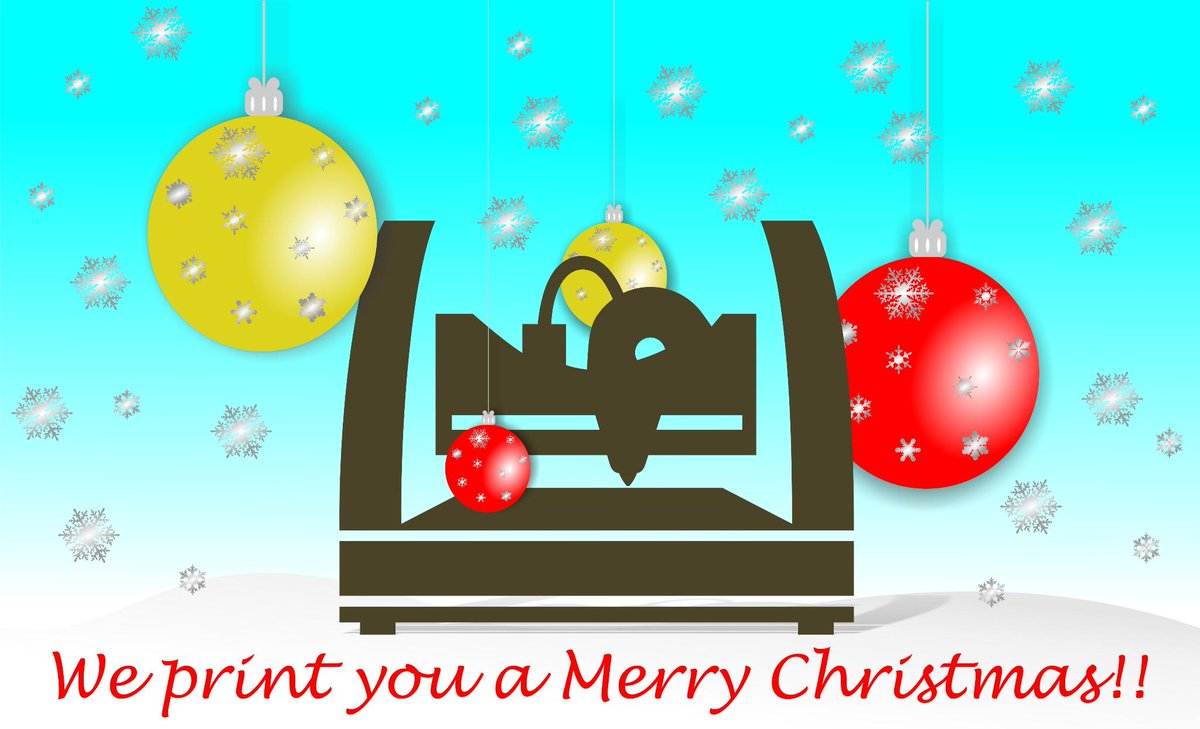 Designeasy1's tweet image. It&apos;s Christmas Time! ;-) #designeasy #3dprinting #christmastime #Palermo #Powerwasp