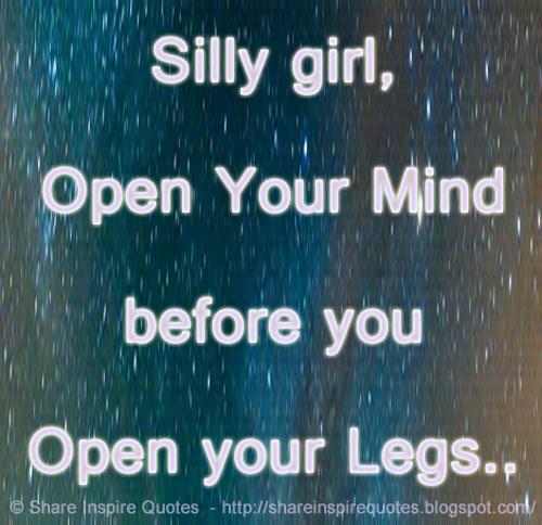 Spread Your Legs Quotes
