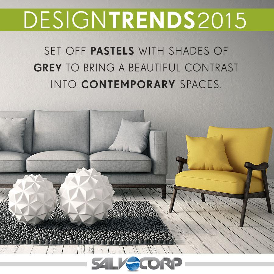 salvocorp's tweet photo. #DesignTrends2015 Balance colours and neutrals for a fresh look. http://t.co/3mgsoeYfkS