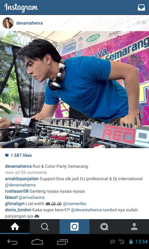 DevaMahenra's tweet photo. Situ orang salon? “@Devalova_JKT: Kaka super kece 👉 @DevaMahenra Rambutnya sudah agak Panjangan 😁😚 Potong lagi dong http://t.co/II19cEHwPF”