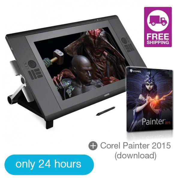 Wacom_eStore's tweet photo. Only today #CyberMonday offer @ #Wacom eStore: Cintiq 24 HD touch incl. #Painter2015 http://t.co/xdLbndI5uV http://t.co/ONUd4pXa9E