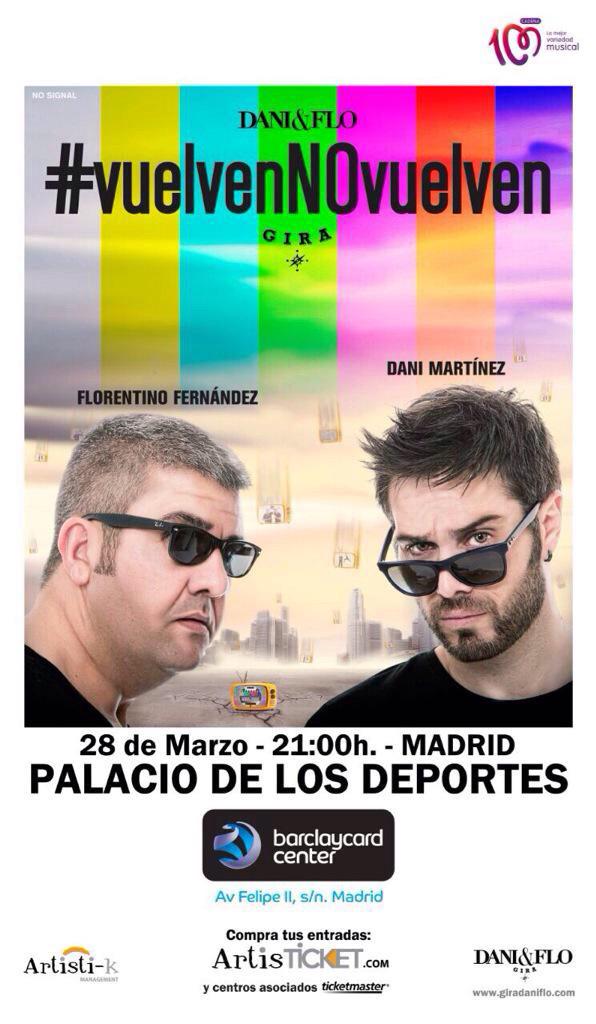 Nachomfnsofcial's tweet photo. Un gran espectáculo, risas aseguradas. ¿A qué esperáis para ir #AlPalacioconDaniFlo ? ¡ENTRADAS YA A LA VENTA! http://t.co/MraflPRbf0
