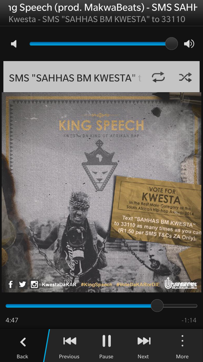IamJunechii's tweet photo. All day everyday! Bumping to @KwestaDaKAR everywhere I go! #KingsSpeech #RealRap #GawdlyTrack #NewFavorite http://t.co/g2QCoOuf2L