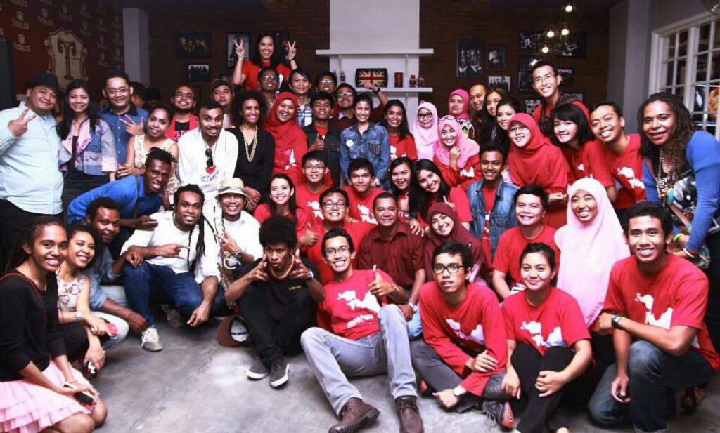 Terima kasih <a href="/TicklesCafe/">IG : Tickles_Cafe</a>  yg telah memberikan kesempatan kami utk mengadakan acara Terimakasih Jogja #Untukpapua :)