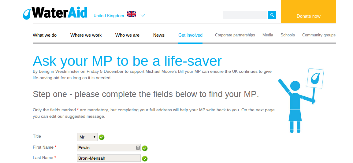 givemetap's tweet photo. We're supporting @WaterAidUK and asking our MP to #TurnUpSaveLives http://t.co/cfwZXAc9VM -💧for you,💧for everyone! http://t.co/aPOxuGU8CB