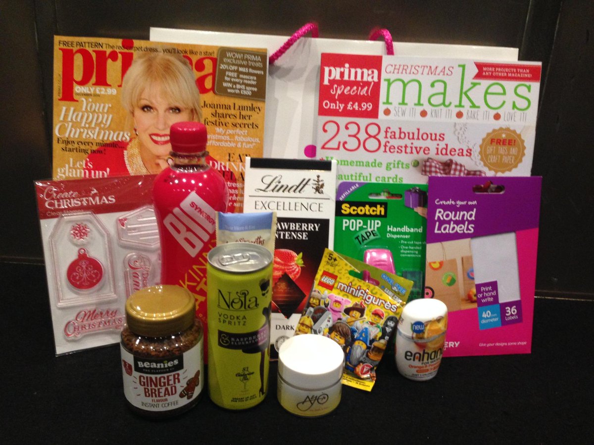 PrimaMag's tweet image. We had a fantastic time at our Editor's Christmas lunch and loved our goody bag! Thanks to all of our sponsors!