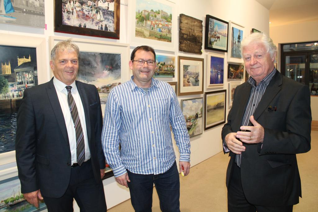 SteakArtBristol's tweet photo. Judging today for the Harbourside Art comp which opens to public on Sat at Harbourside Art Centre http://t.co/7gpLKhVz4i