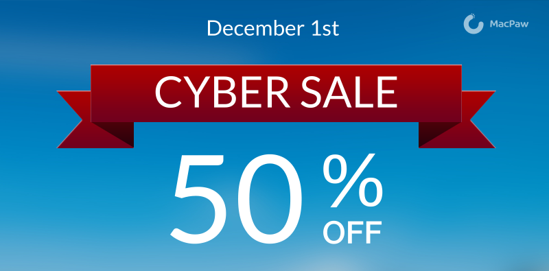 Awesome deal from awesome folks! “<a href="/MacPaw/">MacPaw 🇺🇦</a>: Cyber Sale: 50% OFF all MacPaw apps! bit.ly/1yWmiCl #CyberMonday ”