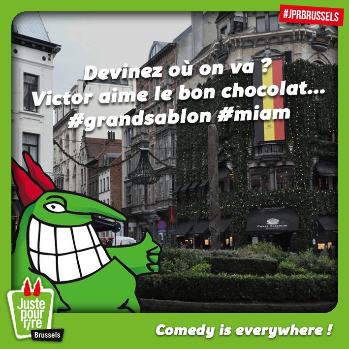 jprbrussels's tweet photo. Nous y voilà... Devinez où on va ? #jprbrussels http://t.co/z1CSPLOImU