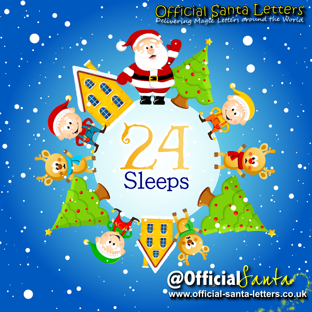 ☆☆☆ ONLY 24 SLEEPS TO CHRISTMAS ☆☆☆ 
#ChristmasCountdown 🎅🎁🎄⛄️