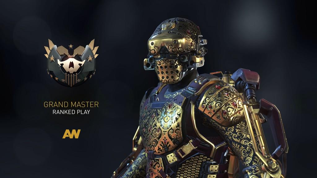 IGN's tweet image. This new Call of Duty: Advanced Warfare armor set is gorgeous... and VERY rare: go.ign.com/iJk7cTi