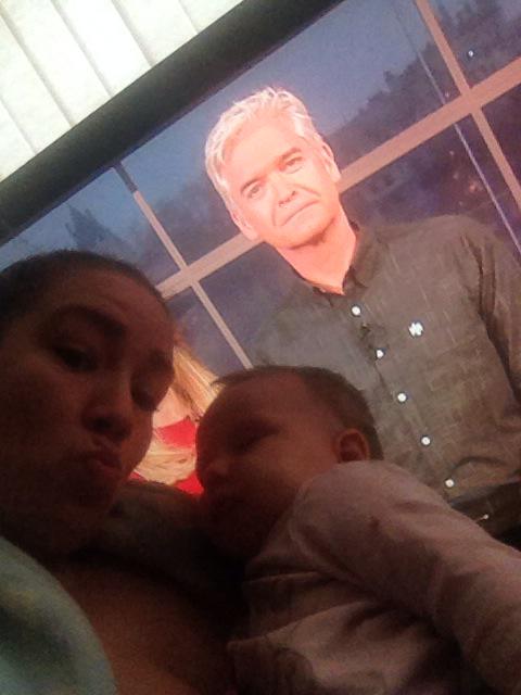 VickyBeaman's tweet photo. @ITVTextSanta #schofies <3 good luck Phillip xxx http://t.co/5vtrR9DWv6