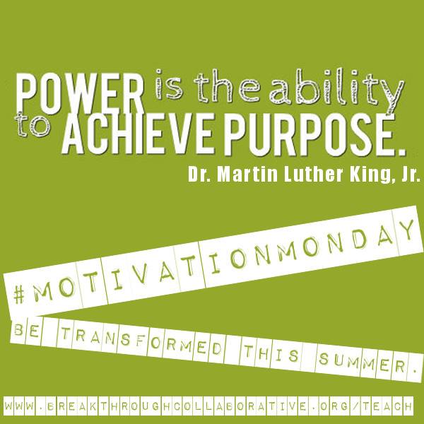 BreakthroughMU's tweet image. It's #MotivationMonday!
Consider finding purpose this summer by teaching at Breakthrough.
breakthroughcollaborative.org/teach/apply