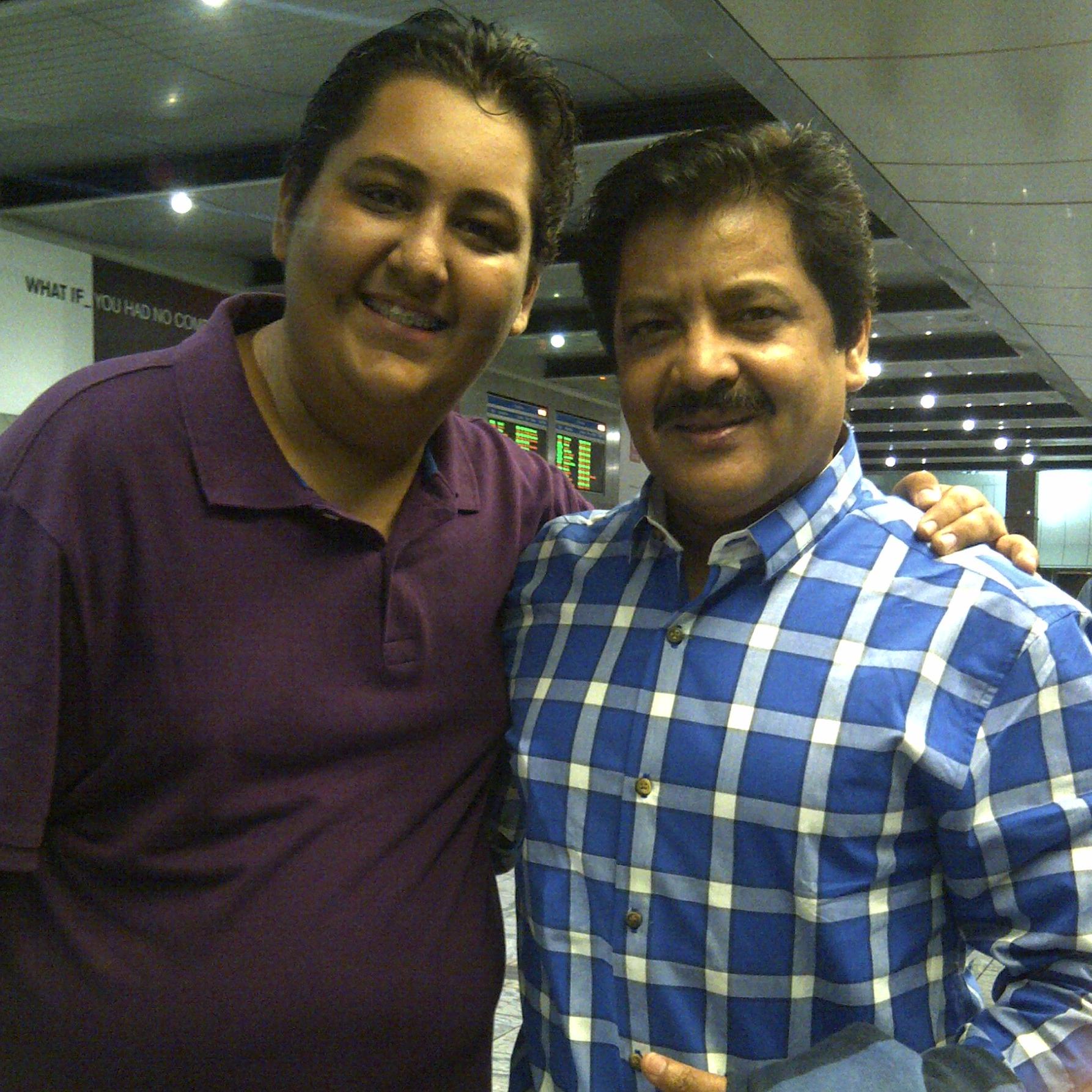 Happy Birthday to the Legend, Mr Udit Narayan. Was pleasure to meet this superstar. Very kind. 