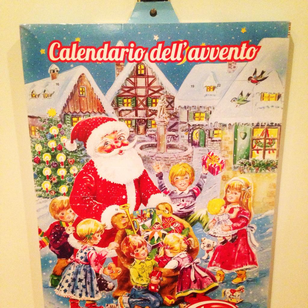 LiciaRonzulli's tweet photo. Ed è arrivato anche quest'anno! Calendario dell'avvento! Casella 1 dicembre... #countdownt #xmas http://t.co/FWxf67M2Xh