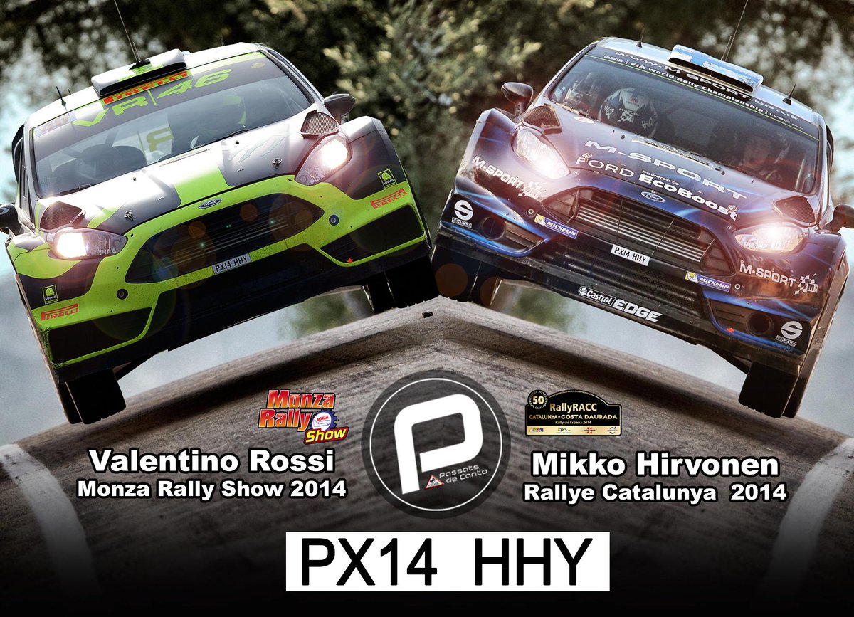 Ford Fiesta WRC PX14 HHY | <a href="/MonzaRallyShow/">Monza Rally Show</a> &amp; <a href="/RallyRACC/">RallyRACC</a> | <a href="/ValeYellow46/">Valentino Rossi</a> &amp; <a href="/MikkoWRC/">Mikko Hirvonen</a> | by #Passatsdecanto