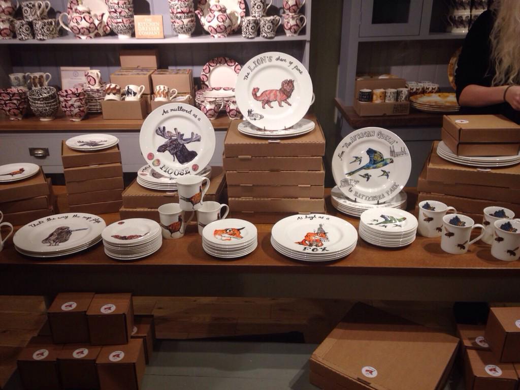 More Urban Animal <a href="/LibertyLondon/">Liberty London</a> spotting... The Katie Spragg display is currently being set up, watch this space