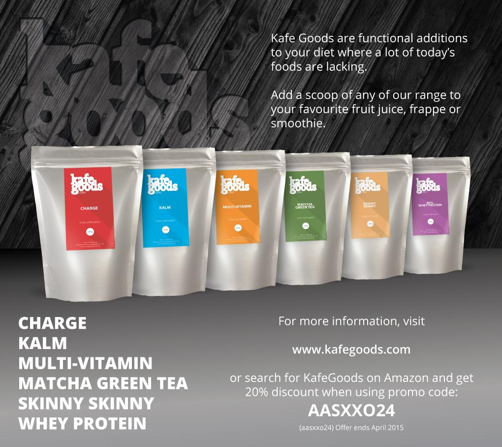 KafeGoods's tweet image. Don't forget to use this coupon code on checkout to get 20% off your #supplements, #boosts and #Matcha purchases.