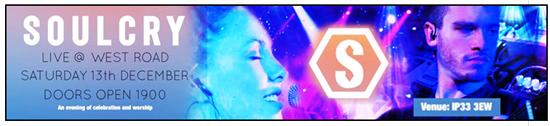 bridgeccuk's tweet image. Coming Up: @SoulCryProject at #WRC 13th Dec 2014 Doors open 19:00