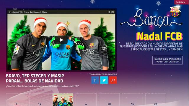 FCBarcelona_es's tweet image. #NadalFCB , una manera singular de vivir las fiestas ow.ly/F8LAy