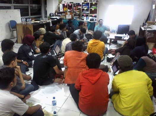 Suasana Audensi ITB Expo 2015 malam ini :)