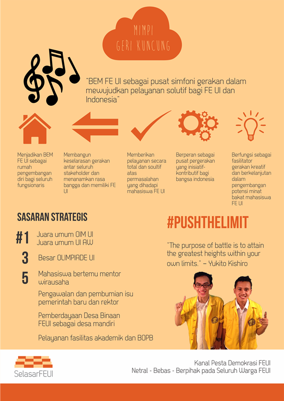 SelasarFEUI's tweet photo. ini mimpi dari @geriput dan @ilhamfajrul untuk BEMFEUI 2015 http://t.co/cExeIKIDBN