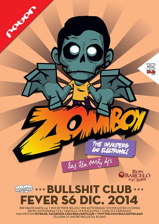 BullshitBilbao's tweet photo. Sorteamos 5 INVITACIONES DOBLES para este SÁBADO con ZOMBOY.

Follow y RT para participar. http://t.co/bKrgOQrLsN